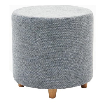 Hocker KIMA Ø 40 cm, grau