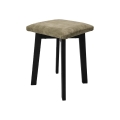 Hocker LUBE 36x36 cm schwarz/grün