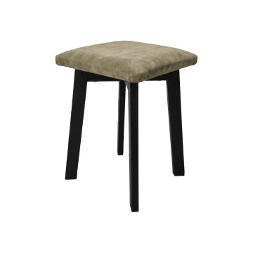 Hocker LUBE 36x36 cm schwarz/grün
