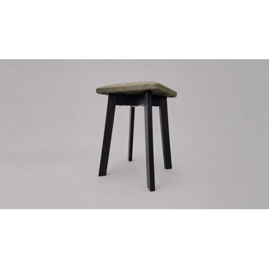 Hocker LUBE 36x36 cm schwarz/grün