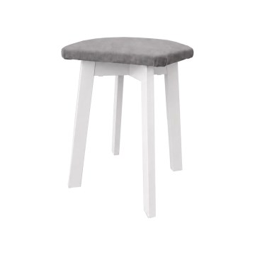 Hocker LUBE 36x36 cm weiß/grau