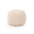 Hocker PAKS Ø 50 cm beige