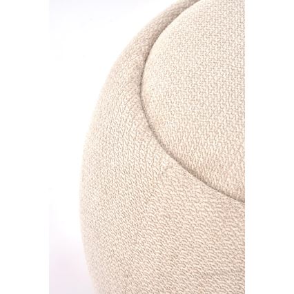 Hocker PAKS Ø 50 cm beige