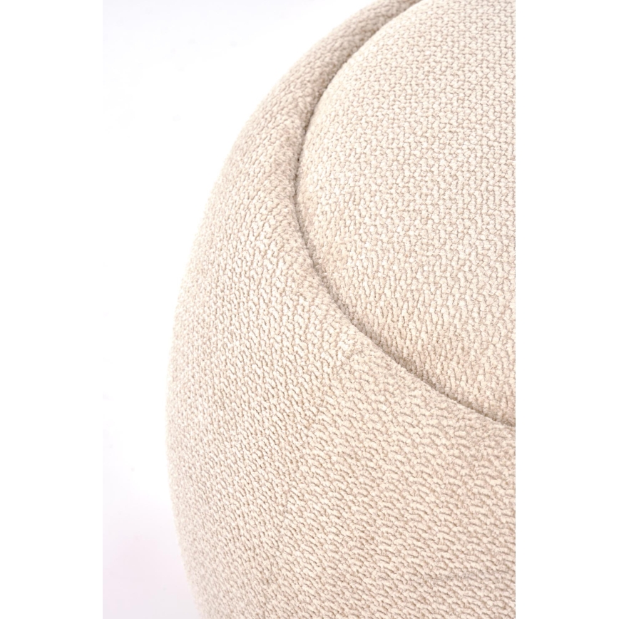 Hocker PAKS Ø 50 cm beige