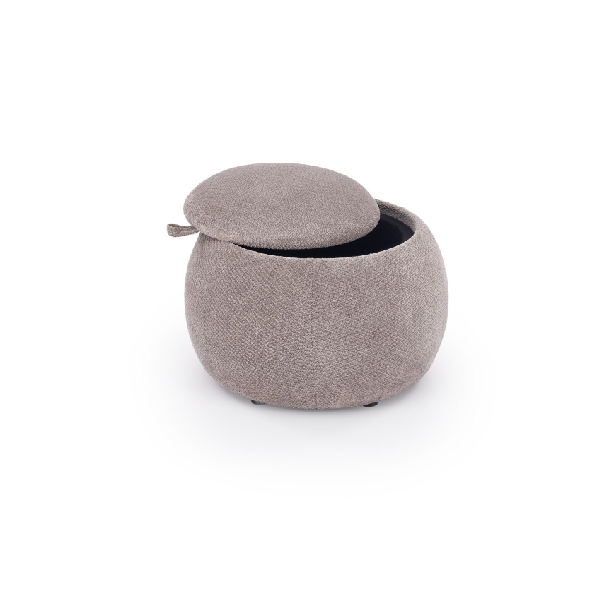 Hocker PAKS Ø 50 cm grau