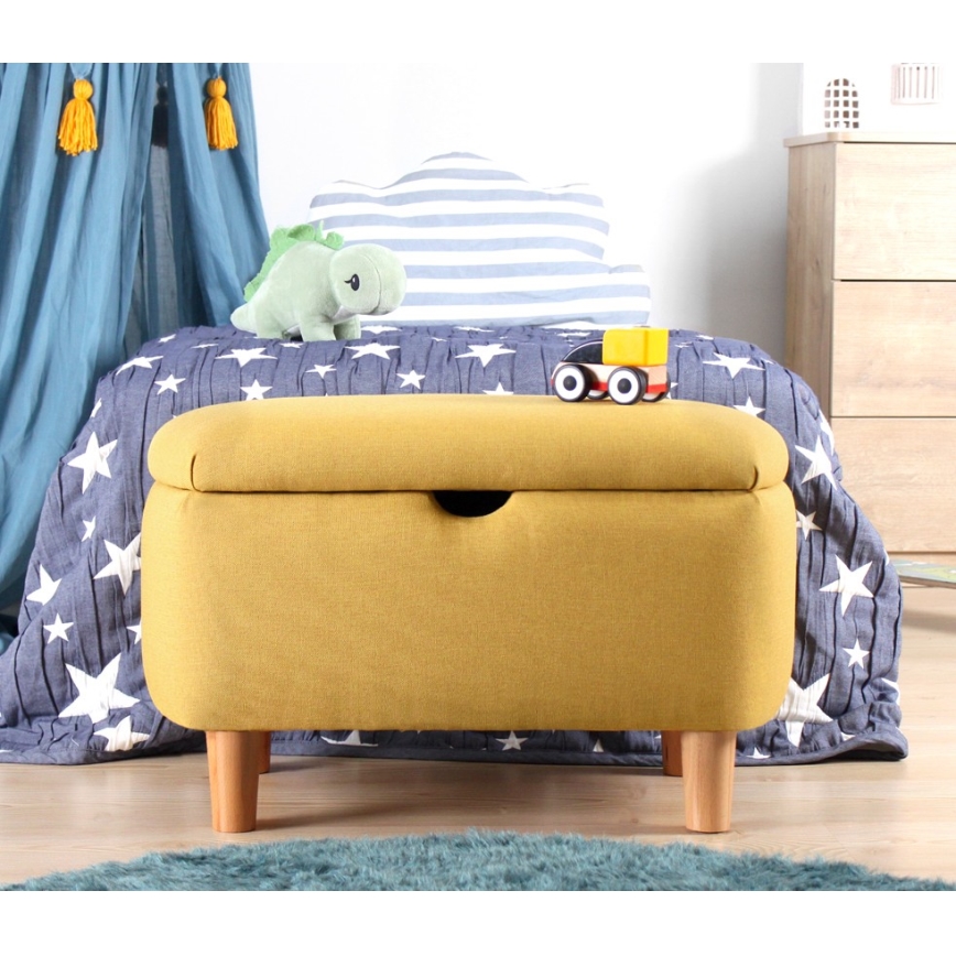 Hocker PIXI 37x61 cm gelb