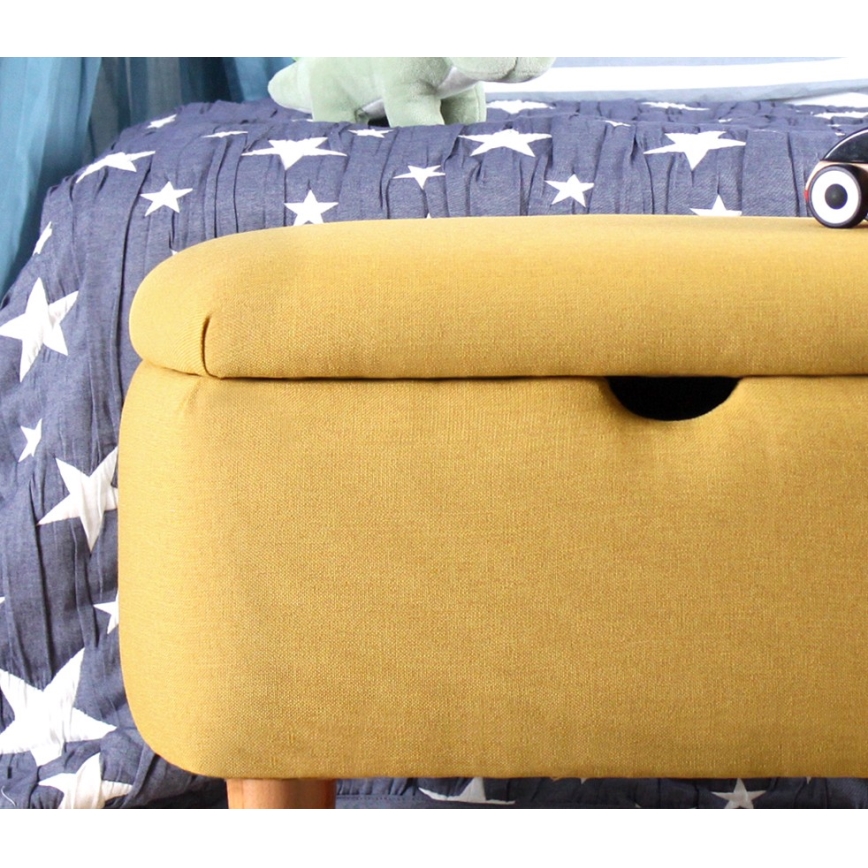 Hocker PIXI 37x61 cm gelb