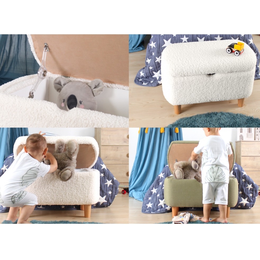 Hocker PIXI 37x61 cm gelb