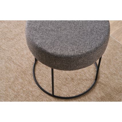 Hocker RELO Ø 40 cm Anthrazit