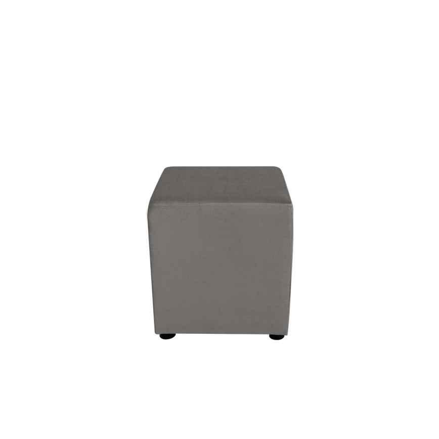 Hocker SIX 40 x 40 cm grau