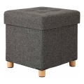 Hocker SULTAN 38x40 cm dunkelgrau
