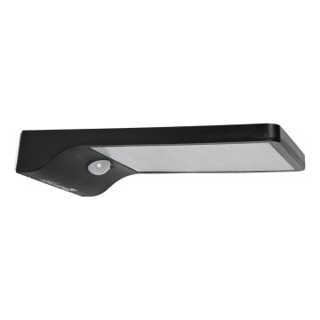 HÖFFTECH - LED-Solar-Wandleuchte mit Bewegungs- und Dämmerungssensor LED/3,7V 2200 mAh IP44