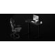Höhenverstellbarer Schreibtisch LEVANO 140x60 cm schwarz