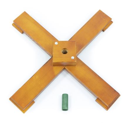 Holz-Weihnachtsbaumständer mit Halterdurchmesser 33 mm