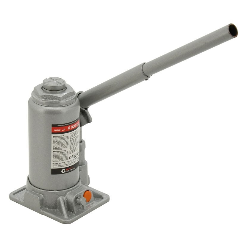 SIXTOL Hydraulischer Wagenheber 10T - Profi-Bottle Jack Für Werkstatt & Baustelle