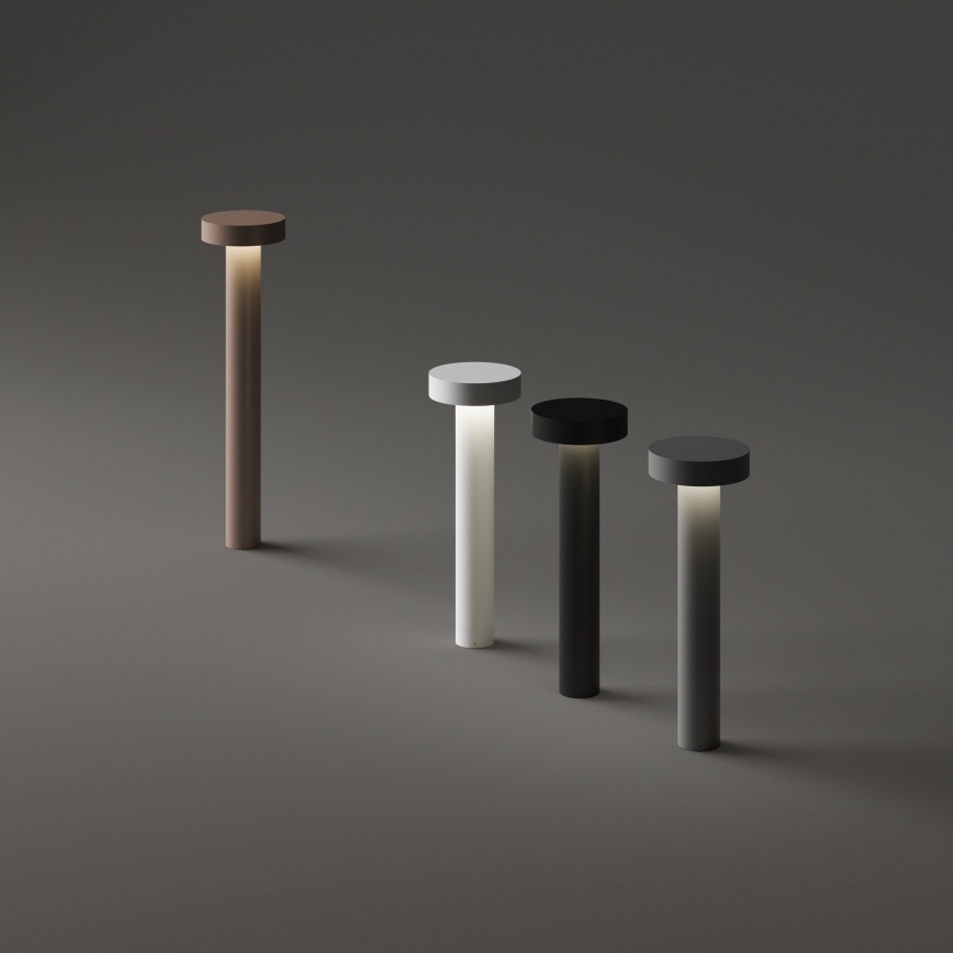 Ideal Lux - Außenleuchte 4xG9/15W/230V 80 cm IP44 braun