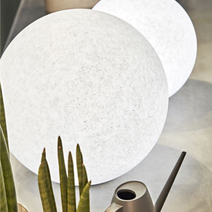 Ideal Lux - Außenleuchte DORIS 1xE27/60W/230V, Ø 30 cm, IP44, grau