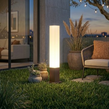 Ideal Lux - Außenleuchte EDO OUTDOOR 1xGX53/15W/230V 79 cm IP65 braun