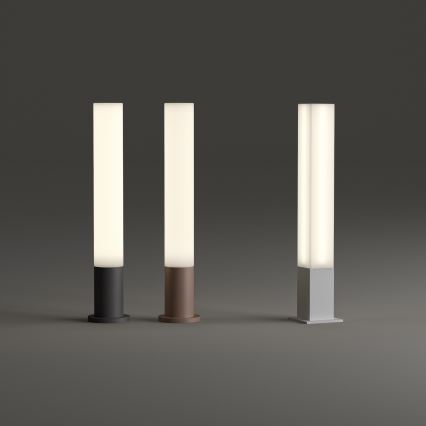 Ideal Lux - Außenleuchte EDO OUTDOOR 1xGX53/15W/230V 80 cm IP65 braun