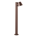 Ideal Lux - Außenleuchte GAS 1xGU10/35W/230V 80 cm IP43 braun
