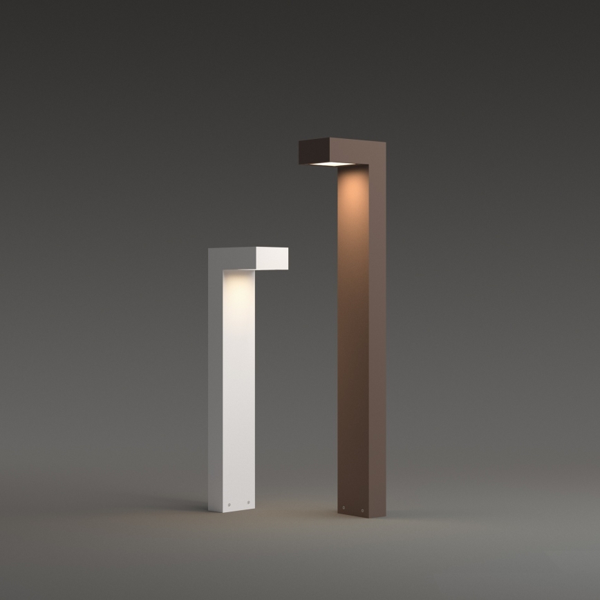 Ideal Lux - Außenleuchte SIRIO 1xGX53/9W/230V 80 cm IP65 braun