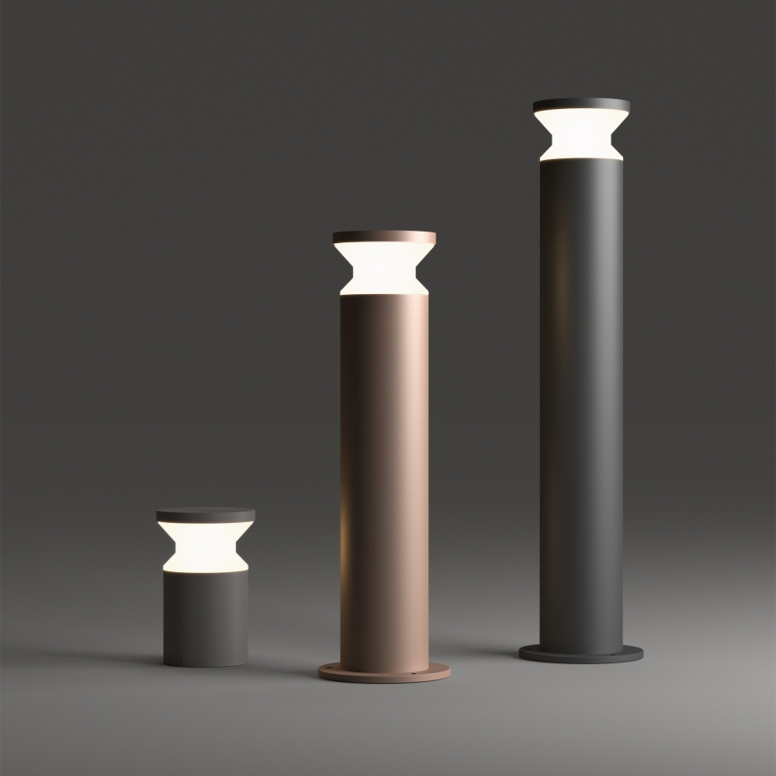 Ideal Lux - Außenleuchte TORRE 1xE27/15W/230V 22 cm IP65 schwarz