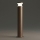 Ideal Lux - Außenleuchte TORRE 1xE27/15W/230V 80 cm IP65 braun