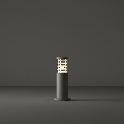 Ideal Lux - Außenleuchte TRONCO 1xE27/42W/230V 40 cm IP65 Anthrazit