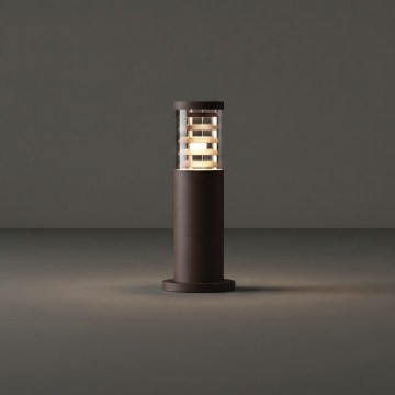 Ideal Lux - Außenleuchte TRONCO 1xE27/42W/230V 40 cm IP65 braun