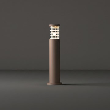 Ideal Lux - Außenleuchte TRONCO 1xE27/42W/230V 60 cm IP65 braun