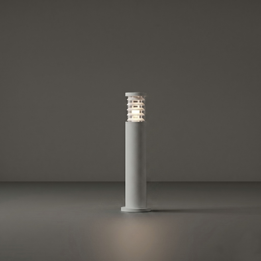 Ideal Lux - Außenleuchte TRONCO 1xE27/42W/230V 60 cm IP65 grau