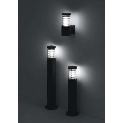 Ideal Lux - Außenleuchte TRONCO 1xE27/42W/230V 60 cm IP65 grau