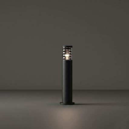 Ideal Lux - Außenleuchte TRONCO 1xE27/42W/230V 60 cm IP65 schwarz