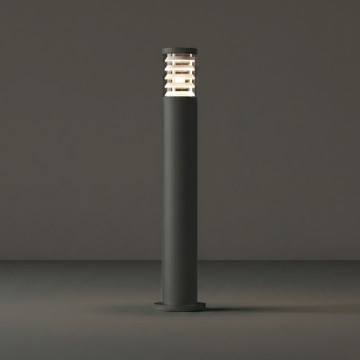 Ideal Lux - Außenleuchte TRONCO 1xE27/42W/230V 80 cm IP65 anthrazit