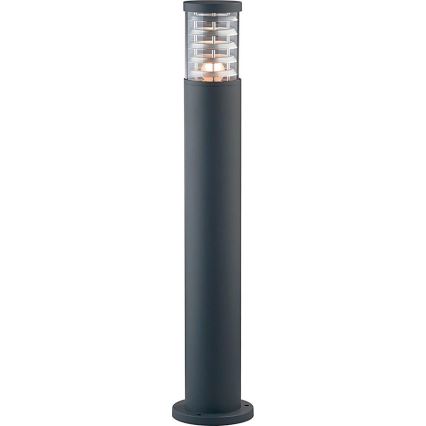 Ideal Lux - Außenleuchte TRONCO 1xE27/42W/230V 80 cm IP65 anthrazit