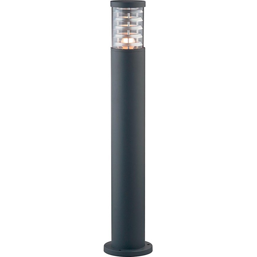 Ideal Lux - Außenleuchte TRONCO 1xE27/42W/230V 80 cm IP65 anthrazit