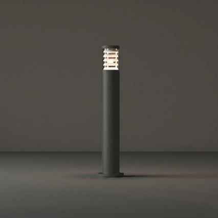 Ideal Lux - Außenleuchte TRONCO 1xE27/42W/230V 80 cm IP65 anthrazit