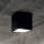 Ideal Lux - Außenstrahler TECHO 1xGU10/20W/230V 9x9 cm IP54 schwarz