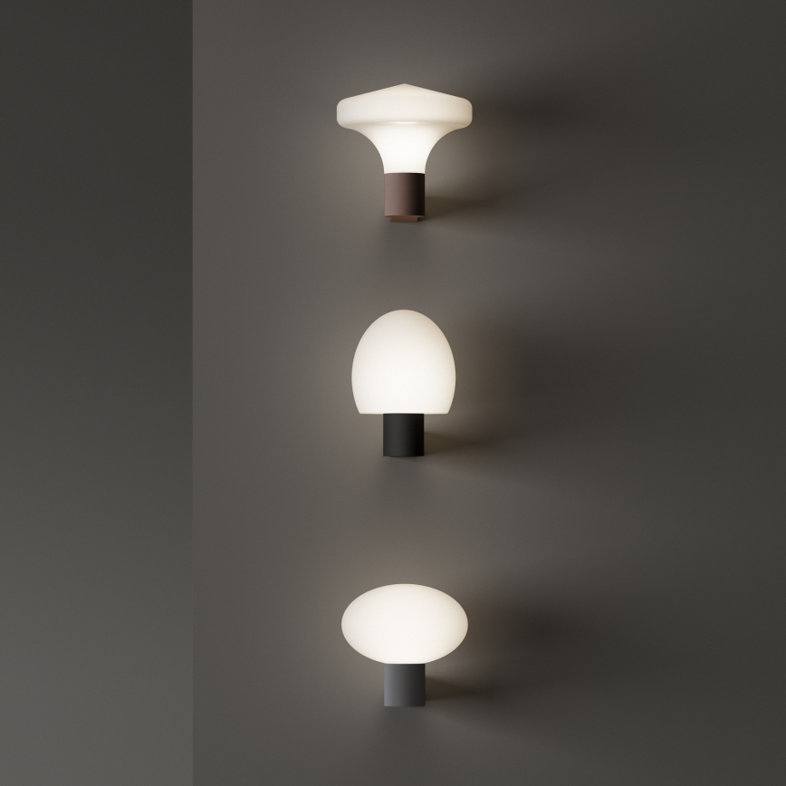 Ideal Lux - Außenwandleuchte CLIO 1xE27/42W/230V IP44 grau