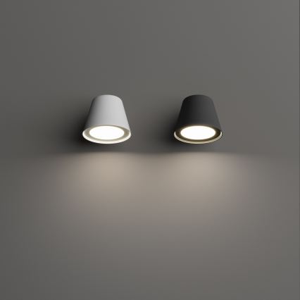 Ideal Lux - Außenwandleuchte GAS 1xGU10/28W/230V IP43 weiß