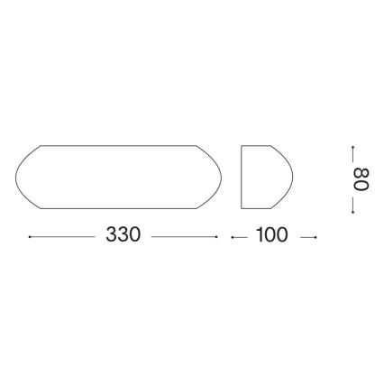Ideal Lux - Außenwandleuchte GIOVE 1xE27/60W/230V IP54 braun