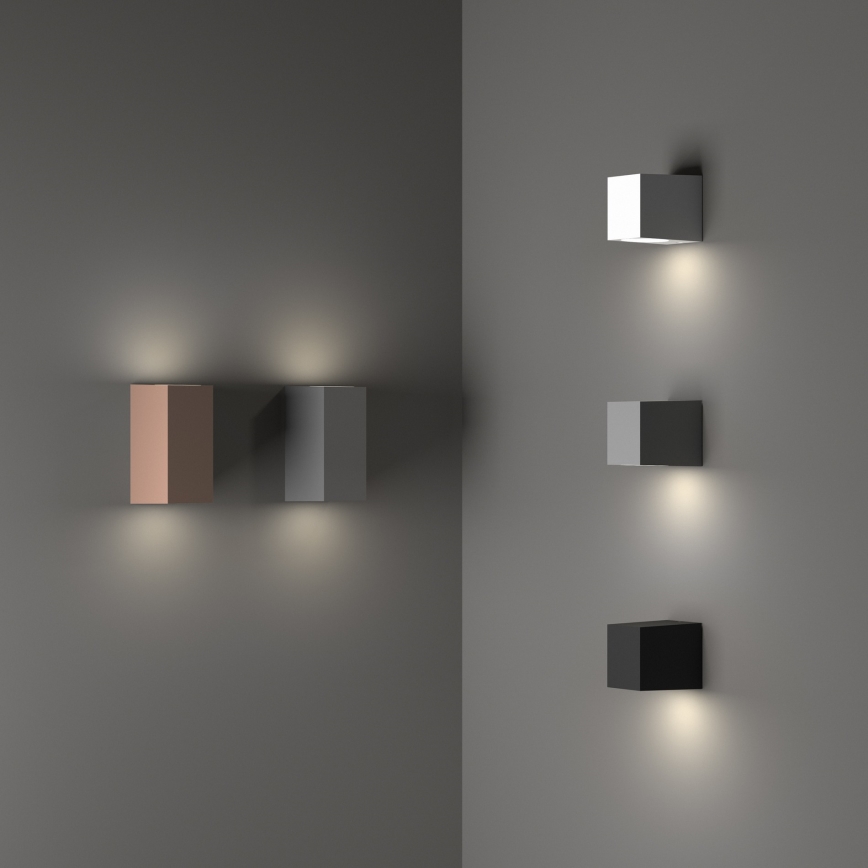 Ideal Lux - Außenwandleuchte UP 2xG9/15W/230V IP44 braun