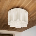Ideal Lux - Deckenleuchte COMPO 10xE27/52W/230V Ø 73,5 cm weiß