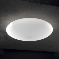 Ideal Lux - Deckenleuchte SMARTIES 1xE27/42W/230V Ø 33 cm weiß