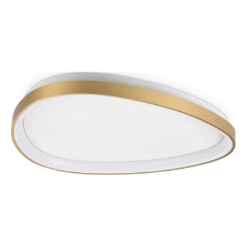 Ideal Lux - Dimmbare LED-Deckenleuchte GEMINI LED/28W/230V d 61 cm CRI 90 golden