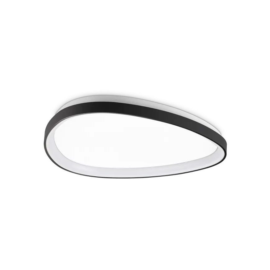 Ideal Lux - Dimmbare LED-Deckenleuchte GEMINI LED/28W/230V d 61 cm CRI 90 schwarz