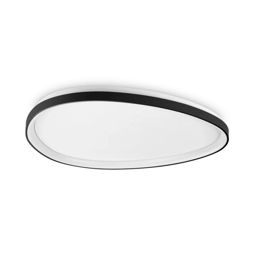 Ideal Lux - Dimmbare LED-Deckenleuchte GEMINI LED/42W/230V d 81 cm CRI 90 schwarz