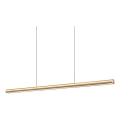Ideal Lux - Dimmbare LED-Hängeleuchte an Kabel DORICA LED/35W/230V CRI 90 140 cm goldfarben