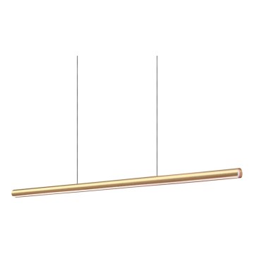 Ideal Lux - Dimmbare LED-Hängeleuchte an Kabel DORICA LED/35W/230V CRI 90 140 cm goldfarben