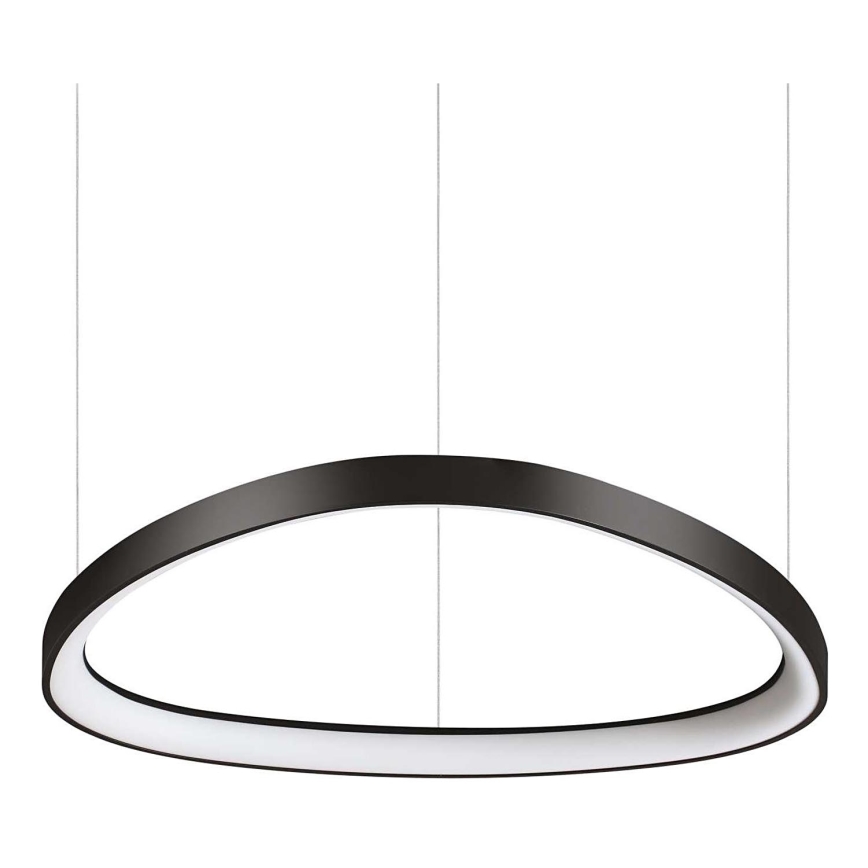 Ideal Lux - Dimmbare LED-Hängeleuchte GEMINI LED/48W/230V d 61 cm CRI 90 schwarz